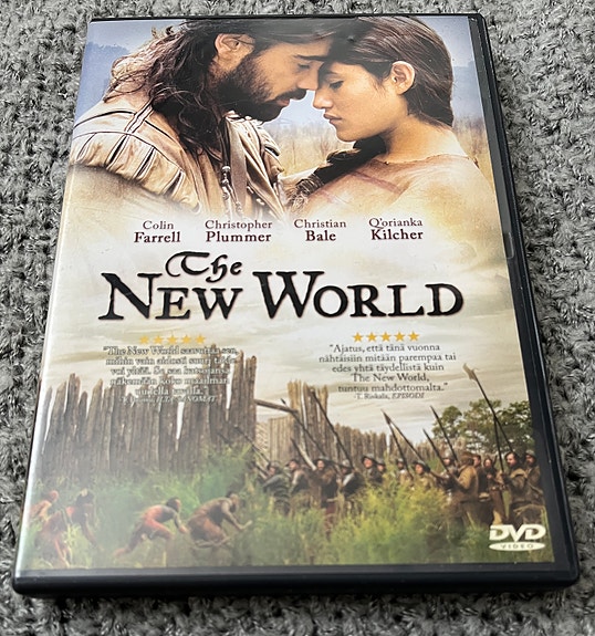 The New World DVD – Pocahontasin tarinaan pohjautuva draama
