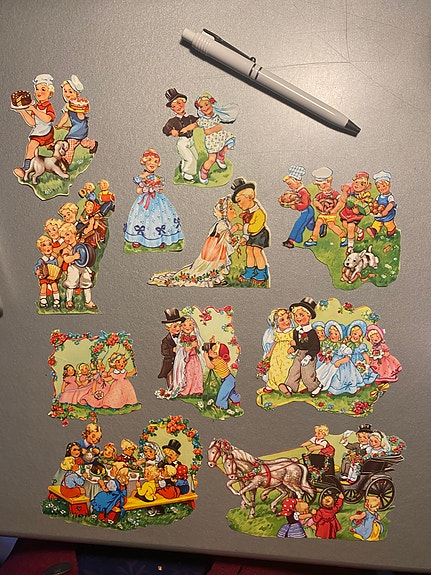 Vanhoja kiiltokuvia
