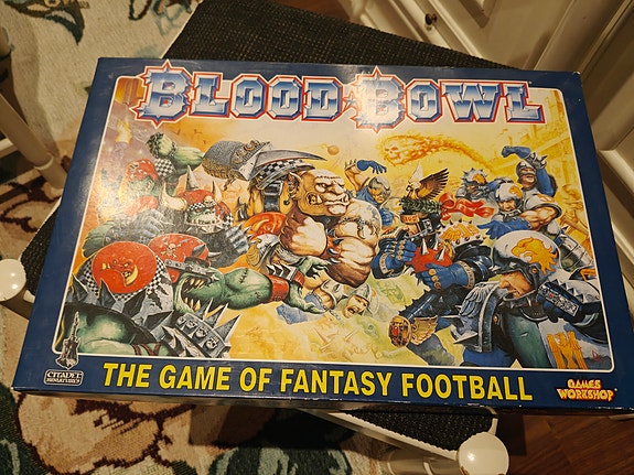 Blood Bowl 2002 painos, games workshop