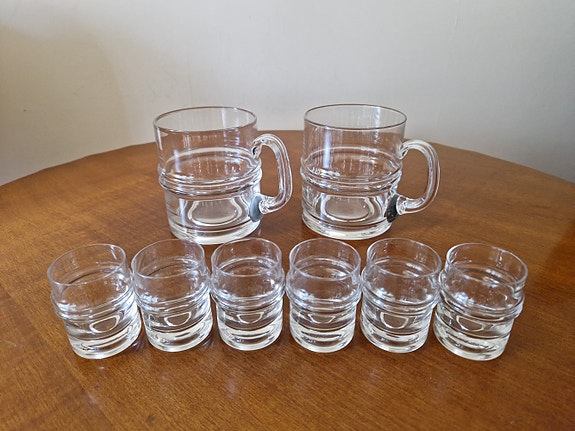 Iittala Pisararengas tuopit ja snapsilasit