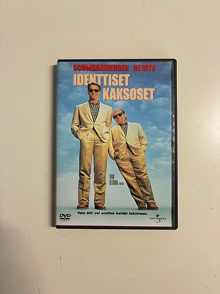 Arnold Schwarzenegger, Danny De Vito: "Identtiset kaksoset - Twins", DVD-elokuva