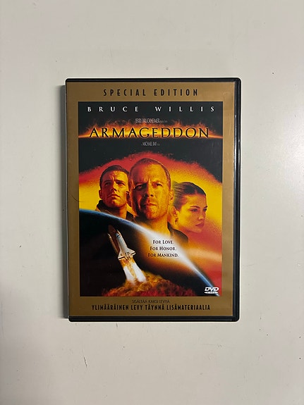 Bruce Willis: "Armageddon", Special Edition DVD-elokuva