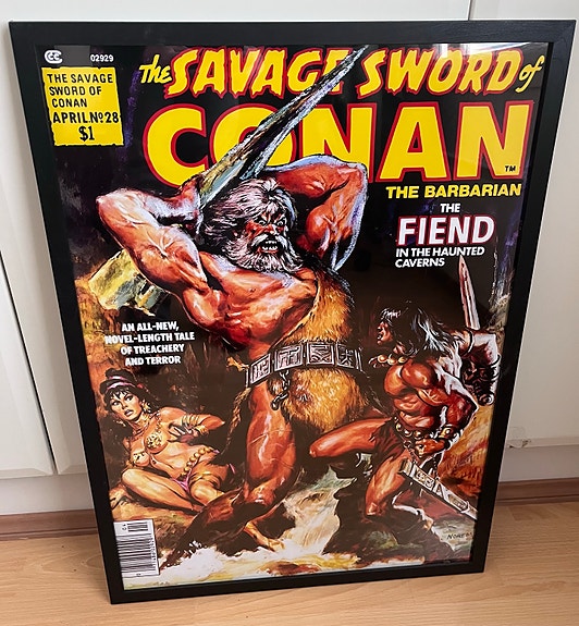 Conan the Barbarian sisustusjuliste