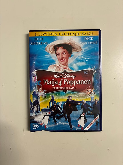 Walt Disney Maija Poppanen 2-levyinen DVD-erikoisjulkaisu