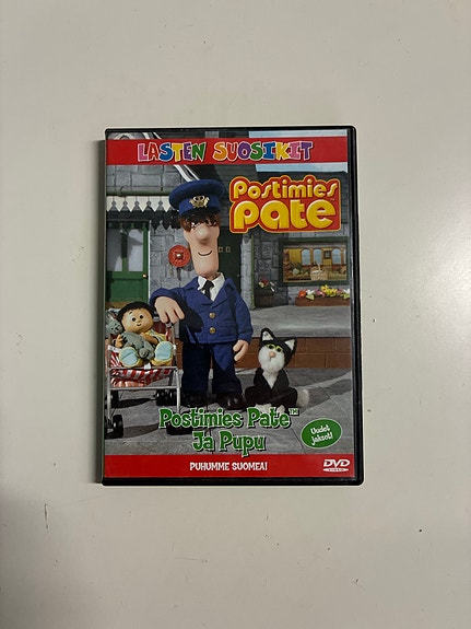 Postimies Pate ja Pupu DVD Lasten suosikit