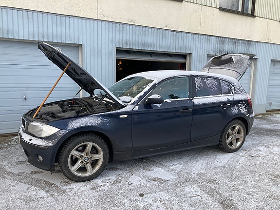 bmw e87 varaosia / puretaan bmw e87