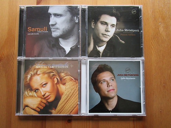 Cd-levyt kotimaista musiikkia