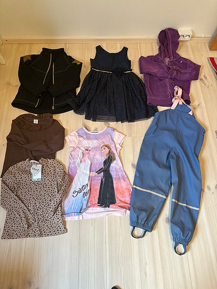 tyttöjen vaatepaketti (116)
