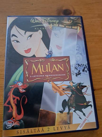 Mulan  2-levyinen erikoisjulkaisu uudenveroinen
