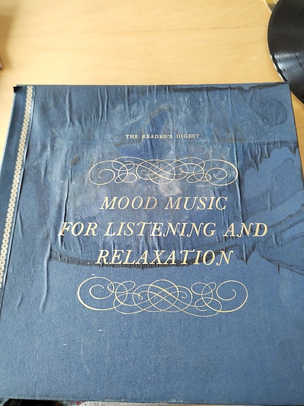 Mood music for listening and relaxation, vinyylilevypakkaus