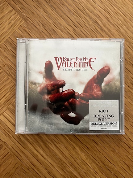 Bullet For My Valentine Temper Temper CD deluxe-versio
