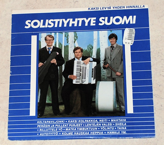 SOLISTIYHTYE SUOMI 2 levyä yhden hinnalla 2LP