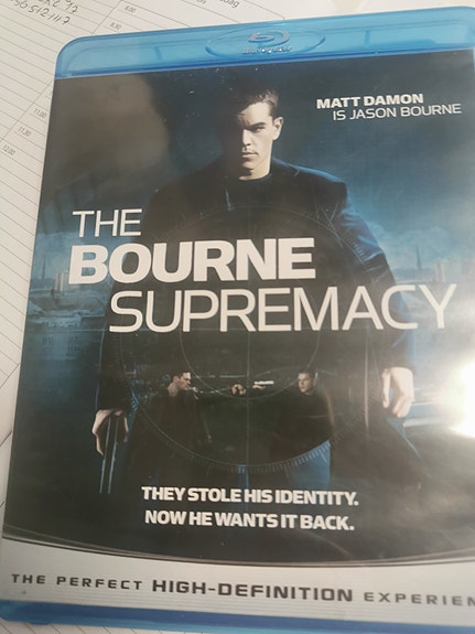 The Bourne Supremacy Blu-ray elokuva