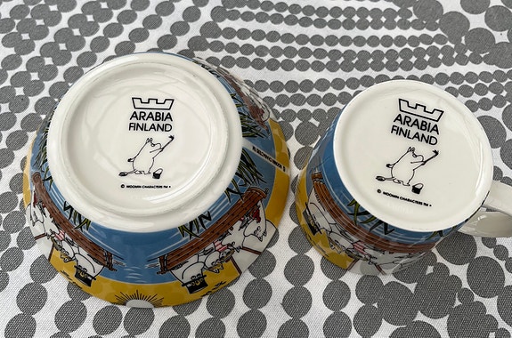 Muumi Purjehtien Tahmatassun ja Tuutikin kanssa
