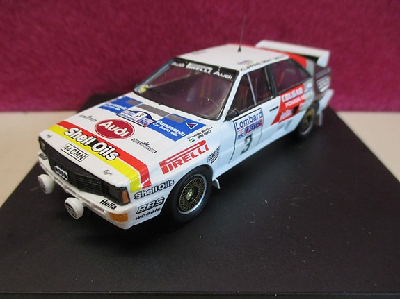 Audi Quattro, Hannu Mikkola, R.A.C. 1984