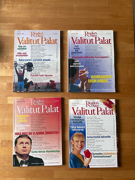 Valitut Palat lehtiä ( 1994 ) 4 kpl