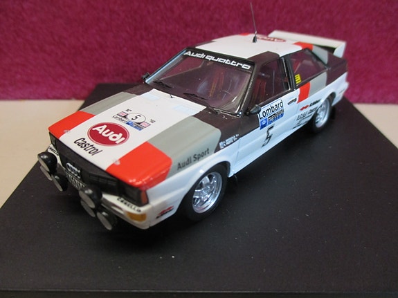 Audi Quattro, Hannu Mikkola, R.A.C. 1981