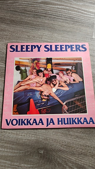 Sleepy Sleepers – Voikkaa ja huikkaa LP-levy