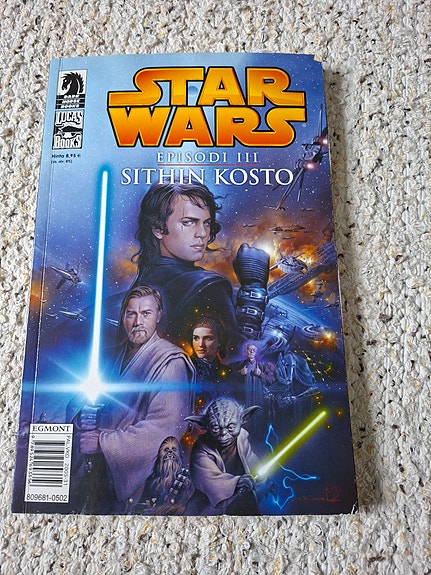 Star Wars Episodi III Sithin kosto sarjakuva suomeksi