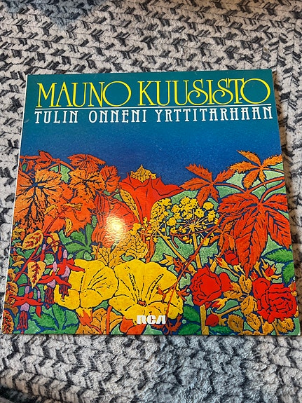 Mauno Kuusisto – Tulin onneni yrttitarhaan LP-levy