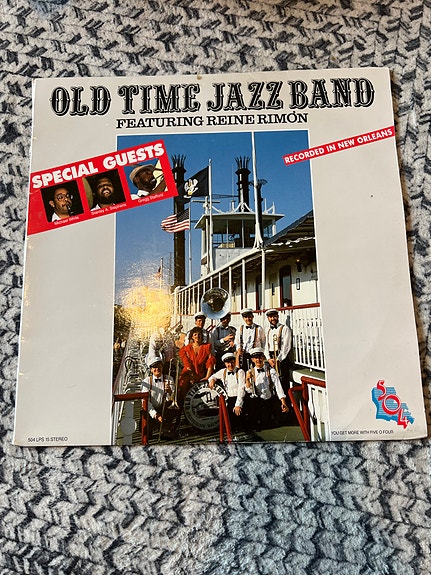 Old Time Jazz Band – Featuring Reine Rimón LP-levy