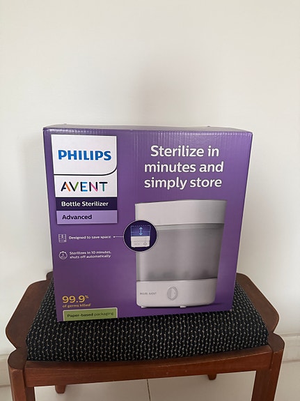 Philips Avent Advanced -sähköinen höyrysterilointilaite mm. tuttipulloille