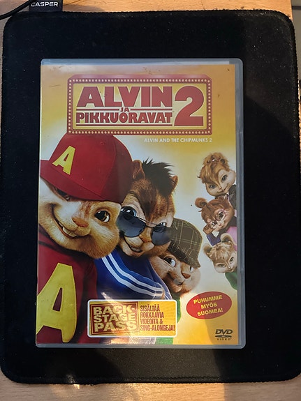 Alvin ja pikkuoravat 2 DVD-elokuva
