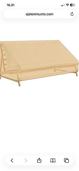Tine K 160cm bambusohvan suojus