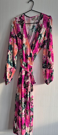 Kaiko wrap dress aquarelle
