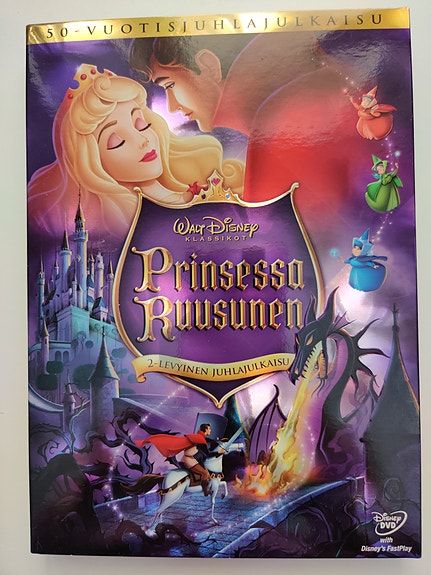 Disney Prinsessa Ruusunen 50 vuotis juhlajulkaisu,DVD