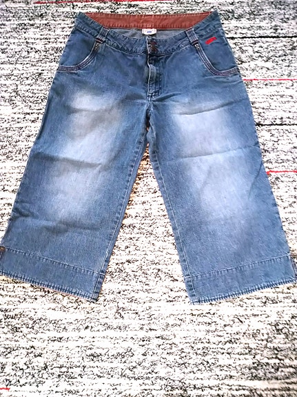 Farkku shortsit
