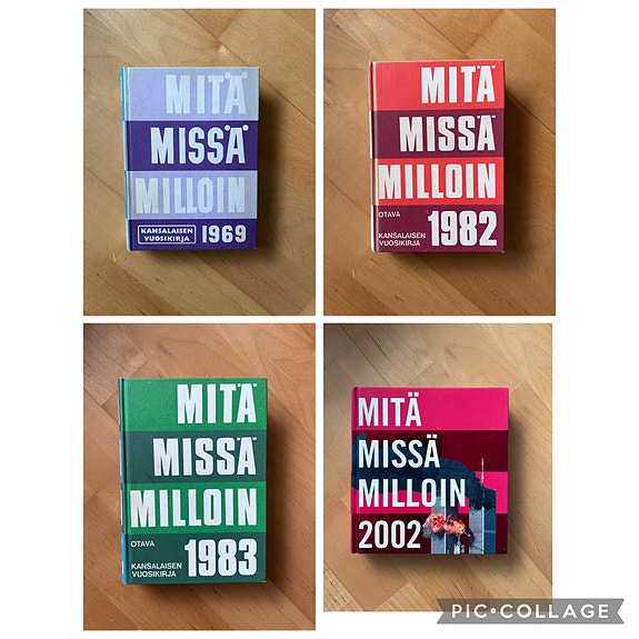 Mitä Missä Milloin  1969, 1982, 1983 ja 2002