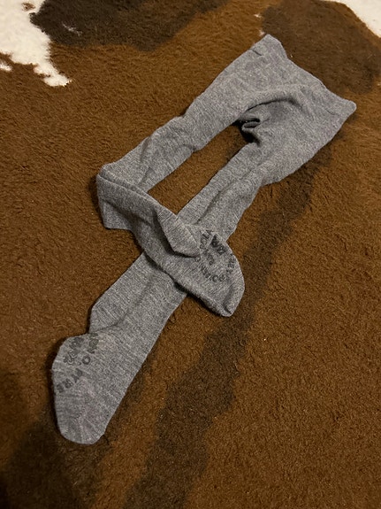 Polarn O. Pyret merinovilla sukkahousut koko 86 harmaa unisex