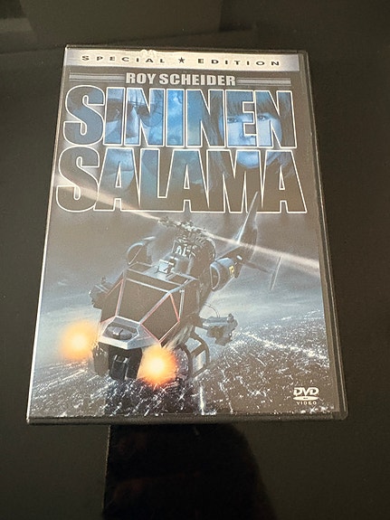Sininen Salama Dvd, Suomi julkaisu.