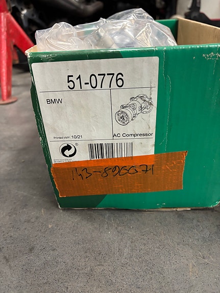 BMW ilmastoinnin kompura