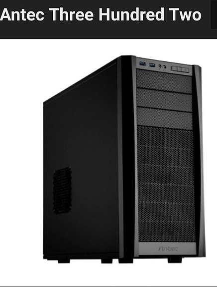 Kotelo,virtalähde ANTEC,ASUS Z87-K emolevy, kaksi muistikampaa