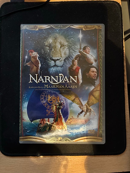Narnia Maailman ääriin DVD-elokuva