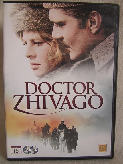 Tohtori Zivago dvd