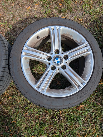 bmw vanteet 17" 225 renkaat