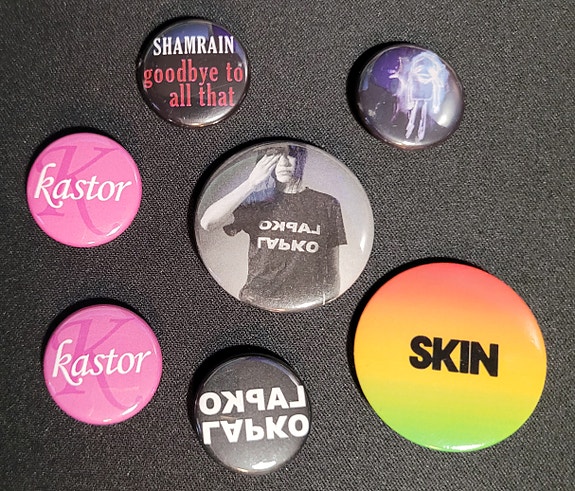 Indie/rock pinssikokoelma
