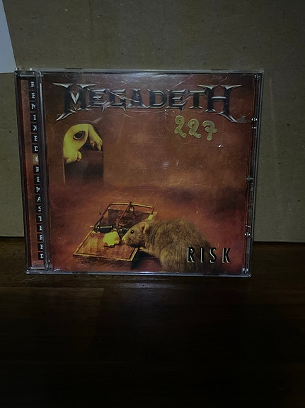 Megadeth Risk CD-albumi