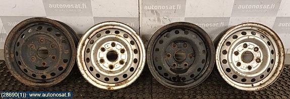 Toyota Hiace takaveto peltivanteet 6 X15