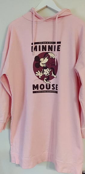 Disneyn Minnie Mouse pitkä gollegehuppari