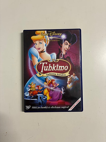 Disney "Tuhkimo – Taikansa kutakin" DVD