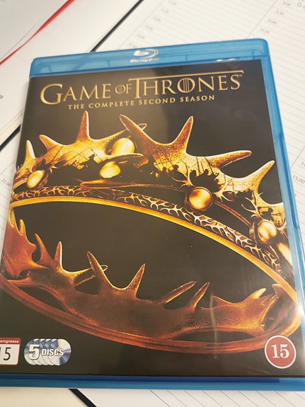 Game of Thrones kausi 2 Blu-ray-boksi