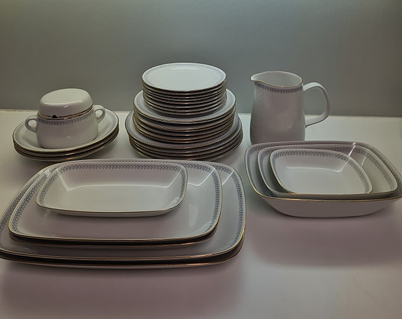 Vintage ruoka-astiasto Rörstrand