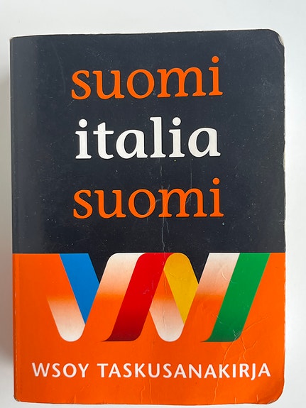 WSOY suomi-italia-suomi taskusanakirja