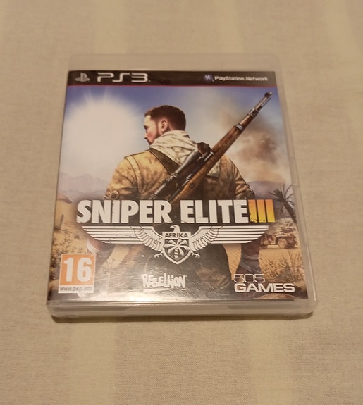 Playstation 3 Sniper Elite 3 -peli