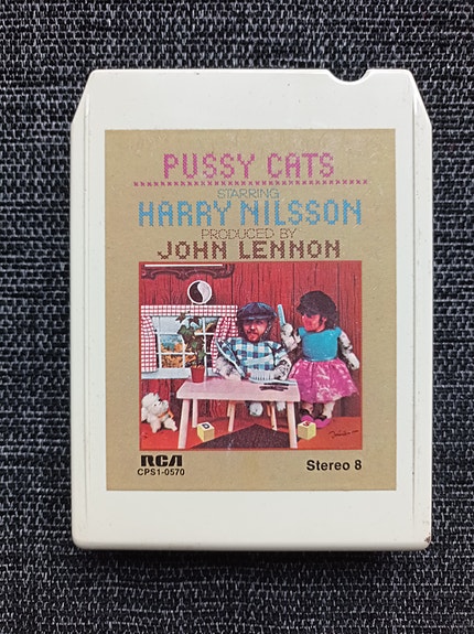 Harry Nilsson Pussy Cats 8-raita kasetti