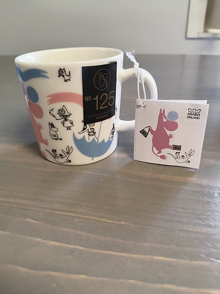 Arabia Muumimuki  Stockmann 150 vuotta